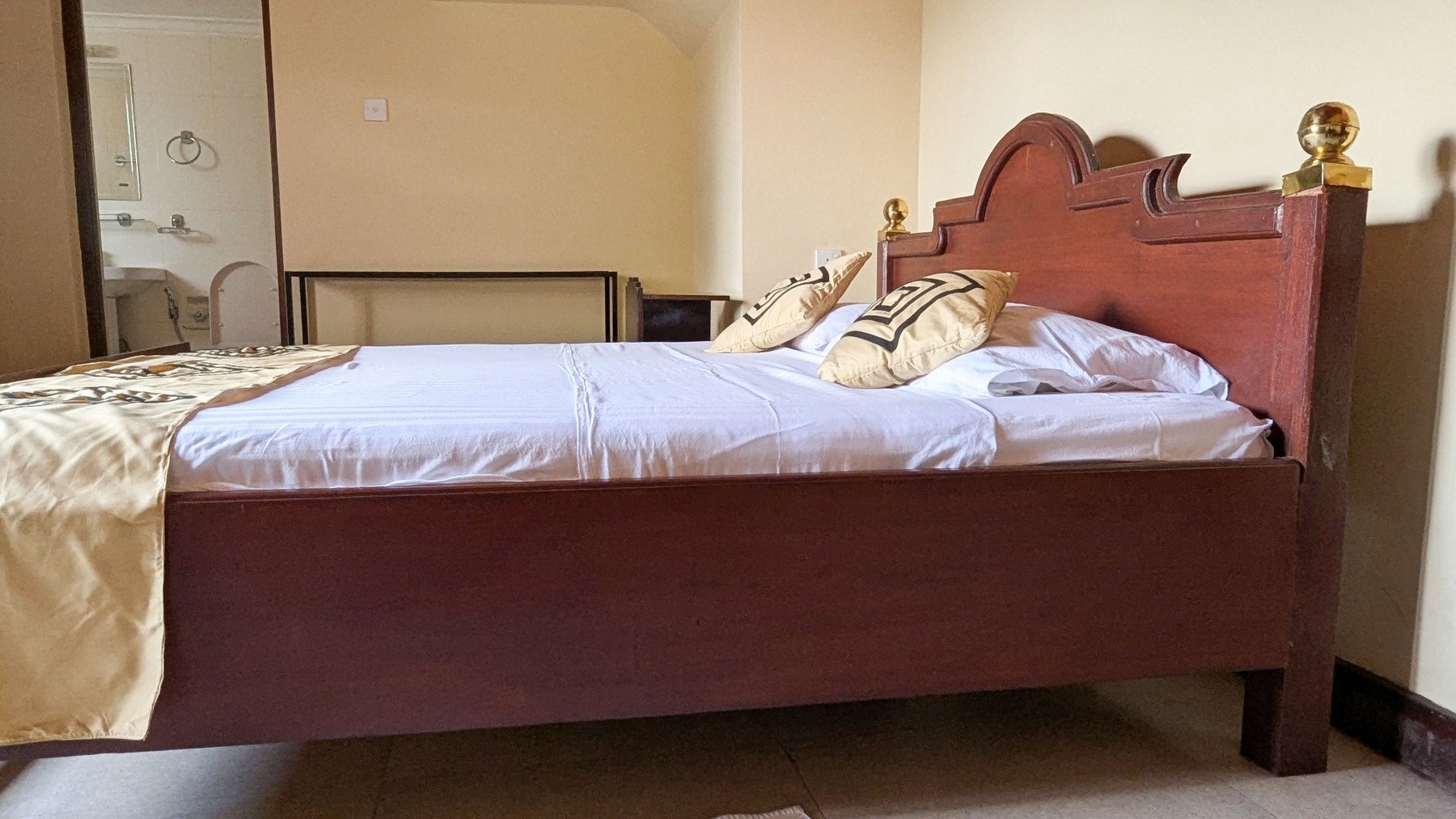 Another view of a guest bedroom
